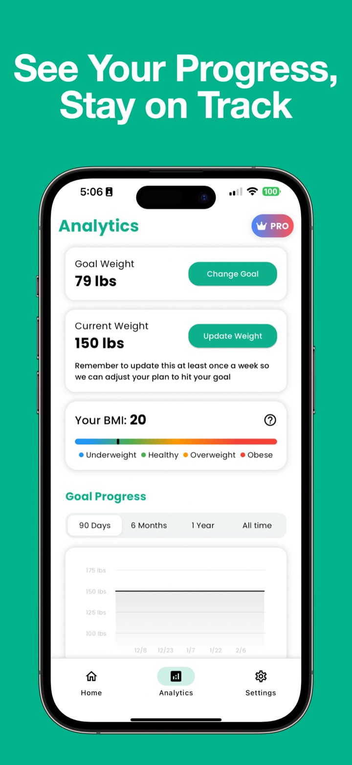 CarbMeNot app feature screen